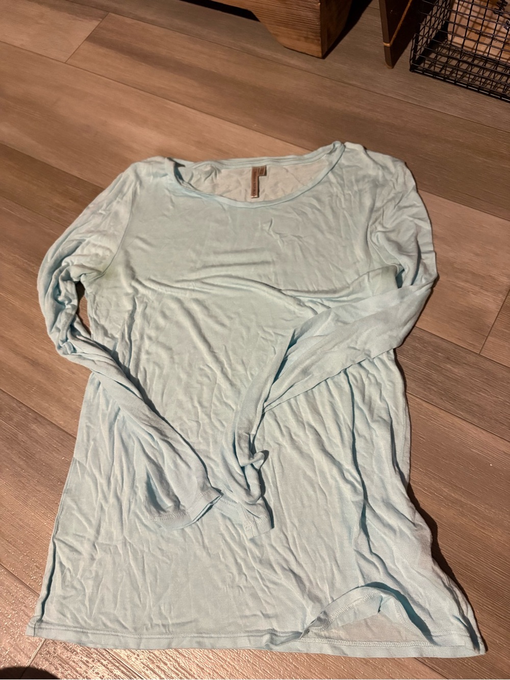 Banana Republic Light Blue Long Sleeve Tee
